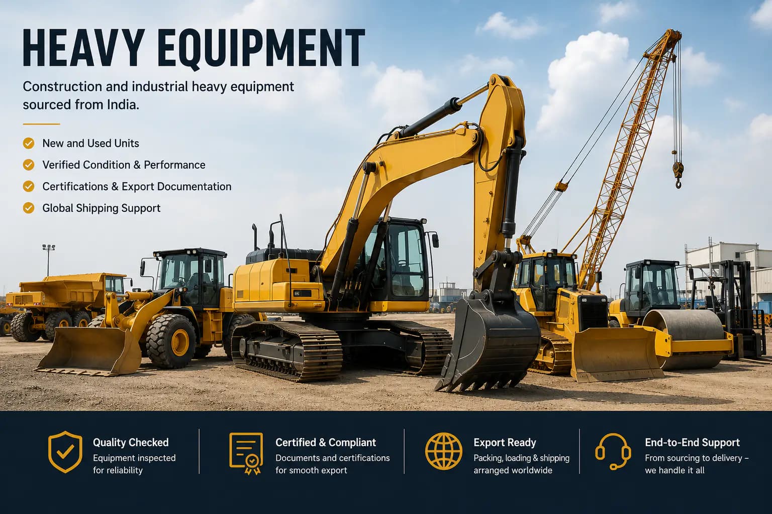 Heavy Equipment capability