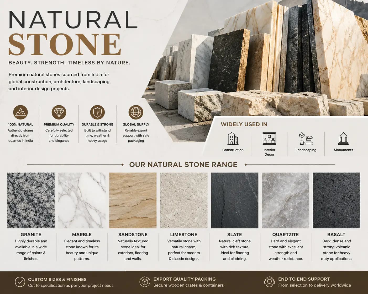 Natural Stone capability