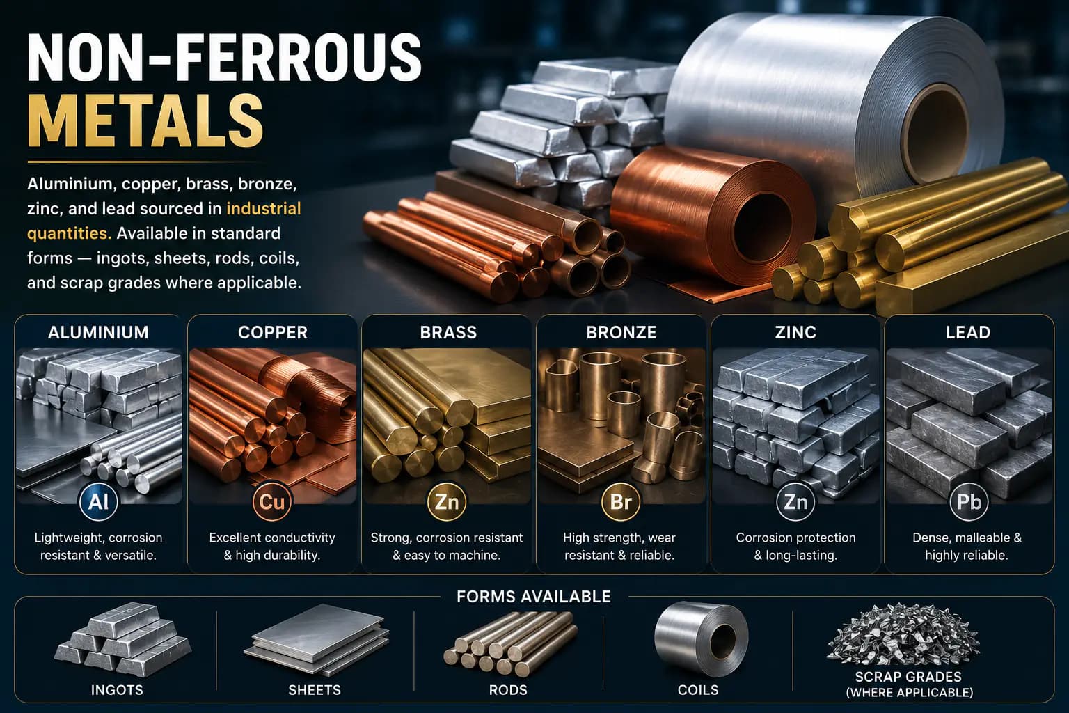 Non-Ferrous Metals capability