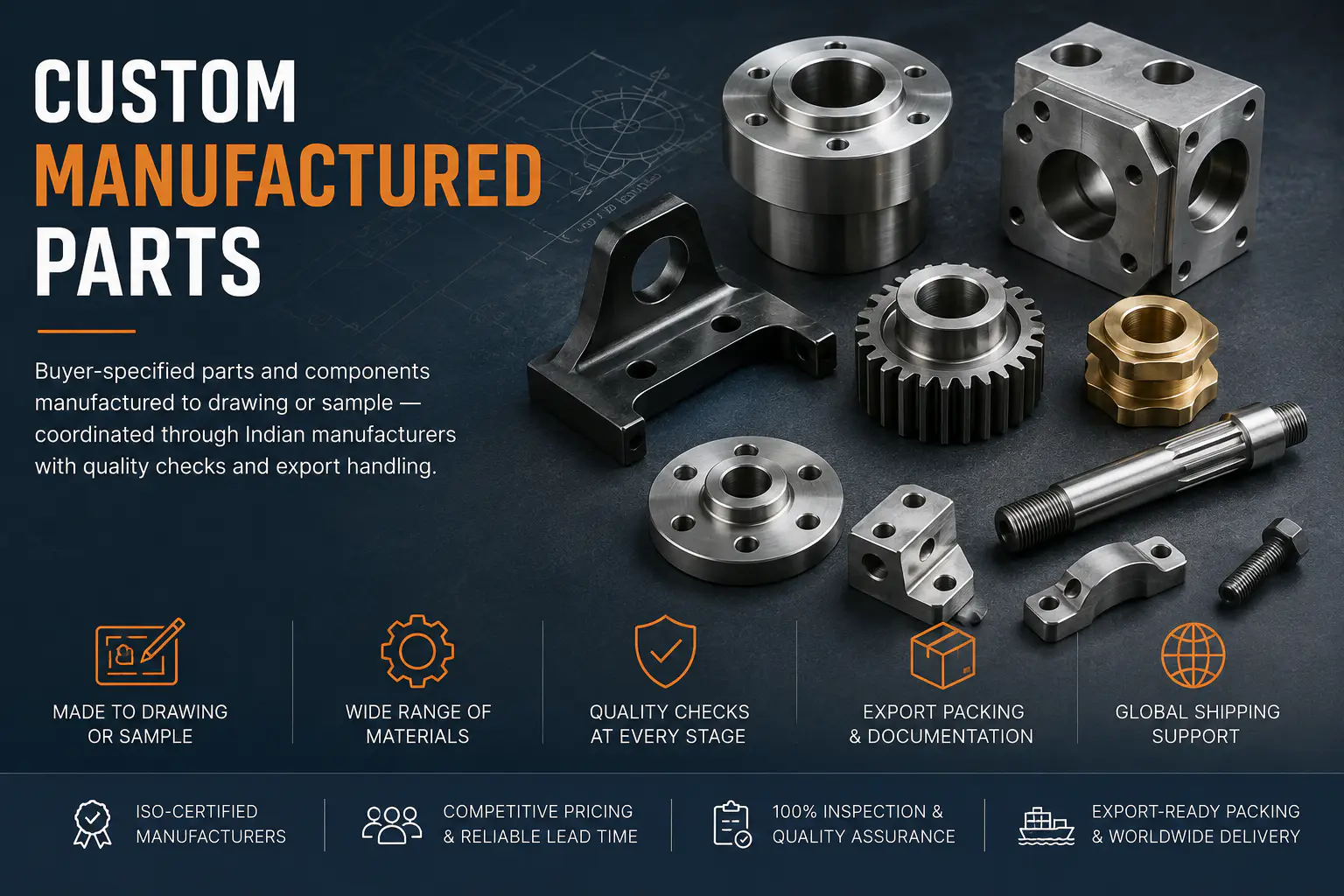 Custom Manufactured Parts capability
