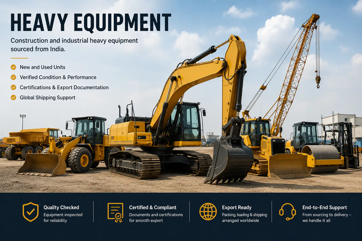 Heavy Equipment capability