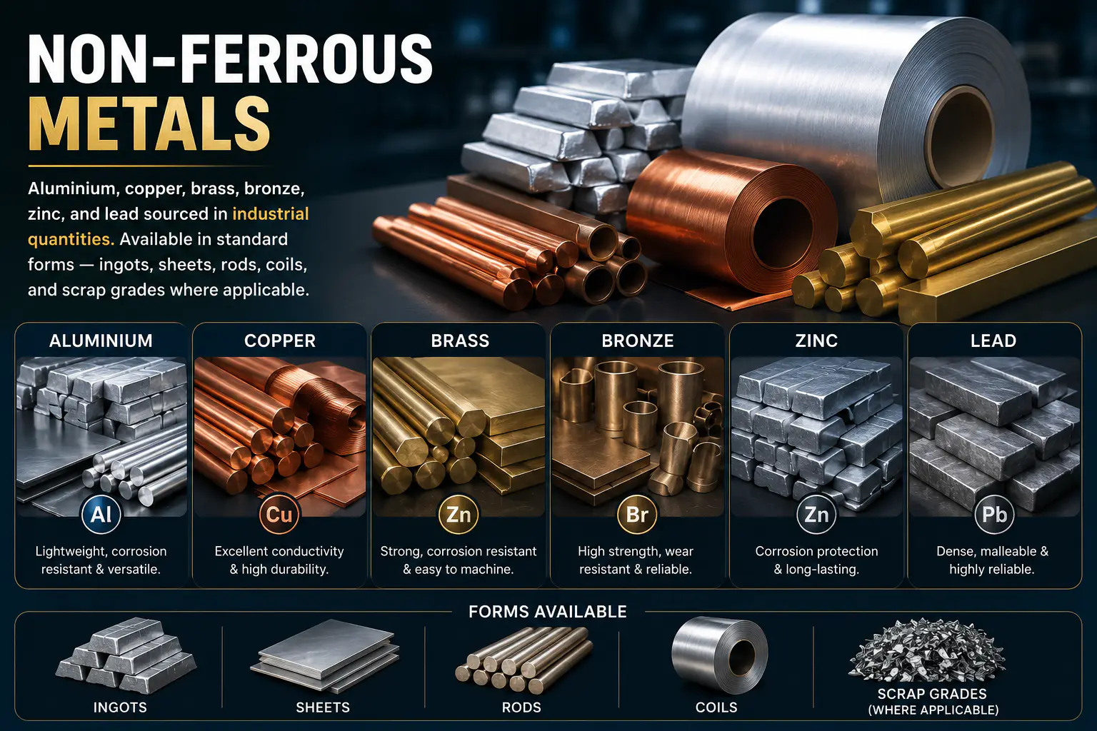 Non-Ferrous Metals capability