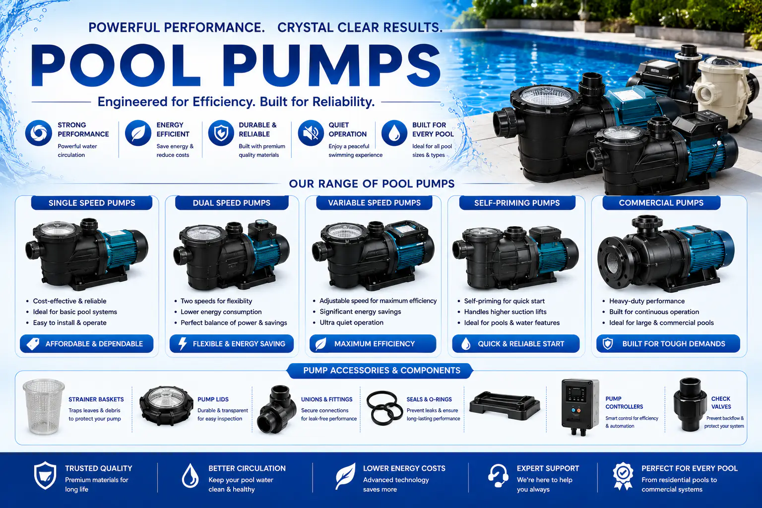 Pool Pumps capability